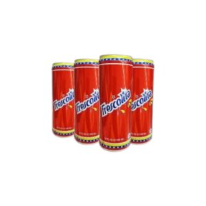 Latas de refresco rojas